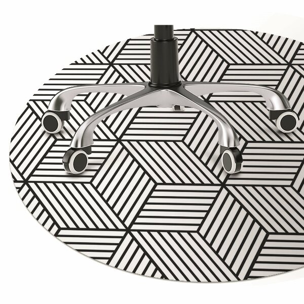 Podložka pod židli geometrické iluze