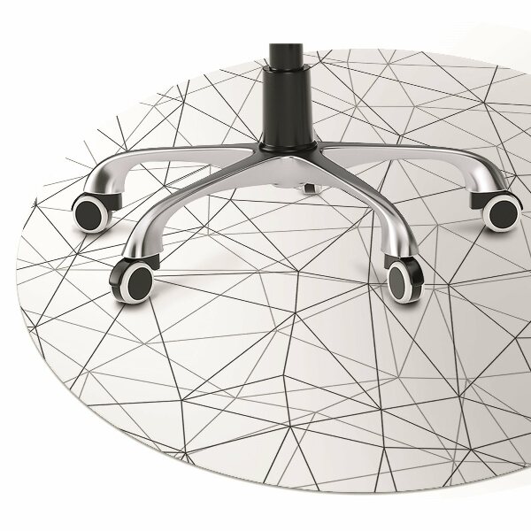 Ochranná podložka pod židli geometrické linie