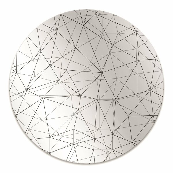 Ochranná podložka pod židli geometrické linie