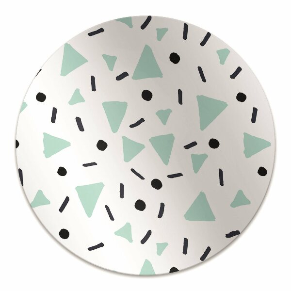 Ochranná podložka pod židli retro pattern