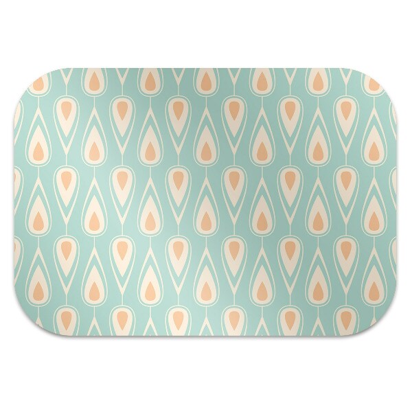 Ochranná podložka pod židli retro pattern