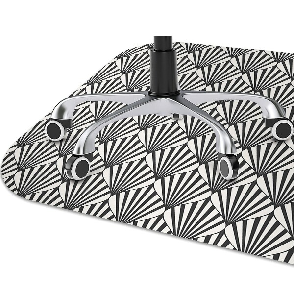 Ochranná podložka pod židli geometrické vzory