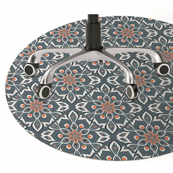 Podložka pod židli mandala pattern