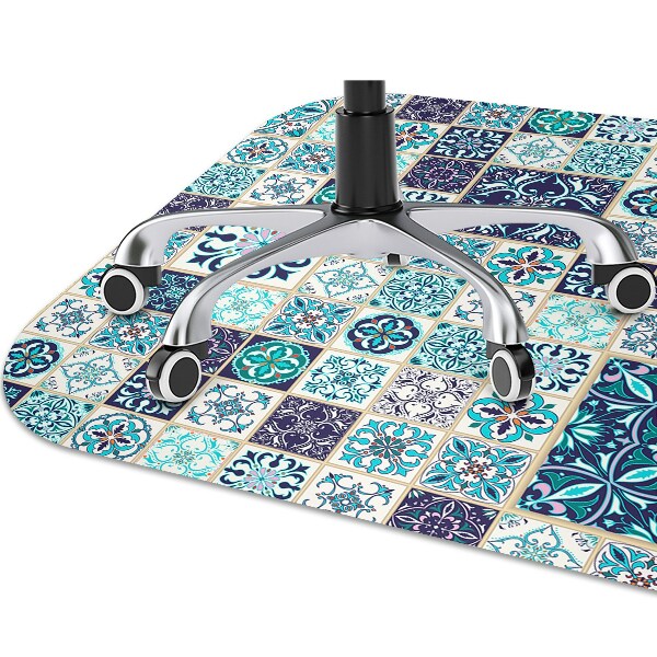 Ochranná podložka pod židli krásná patchwork