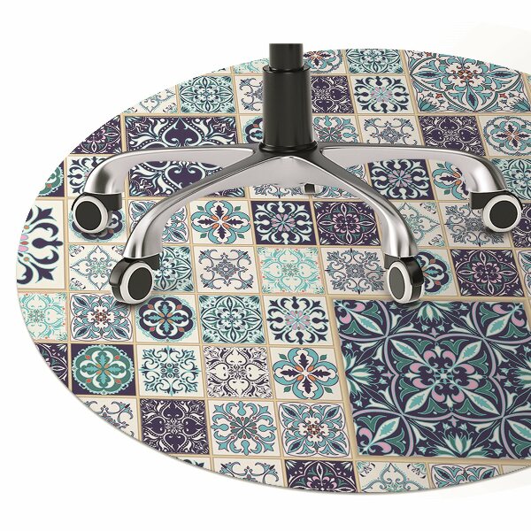 Ochranná podložka pod židli krásná patchwork