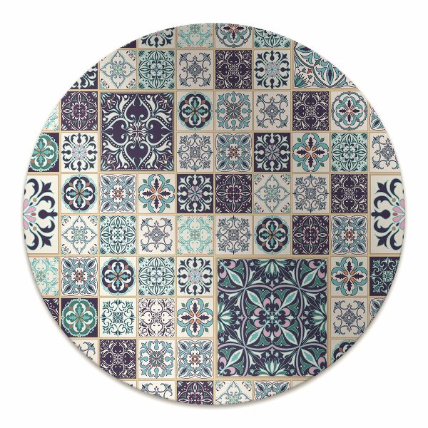 Ochranná podložka pod židli krásná patchwork