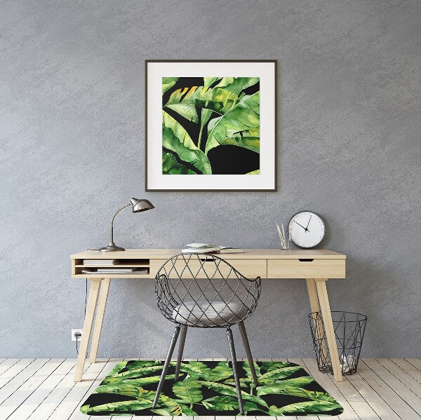 Podložka pod kolečkovou židli tropical leaf