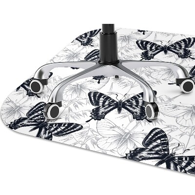 Ochranná podložka pod židli Obrázek motýli