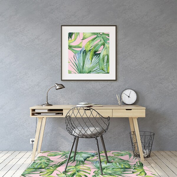 Podložka pod kancelářskou židli botanických art