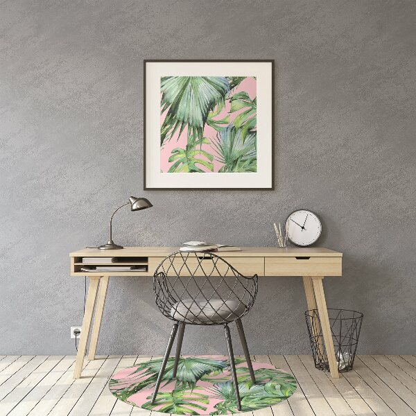 Podložka pod kancelářskou židli botanických art