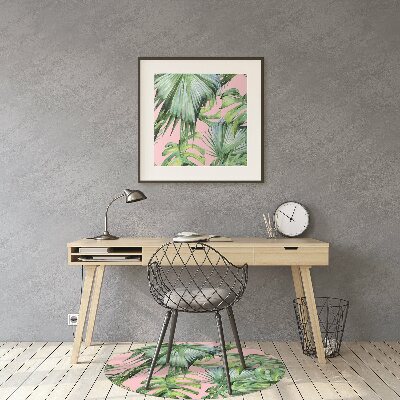 Podložka pod kancelářskou židli botanických art