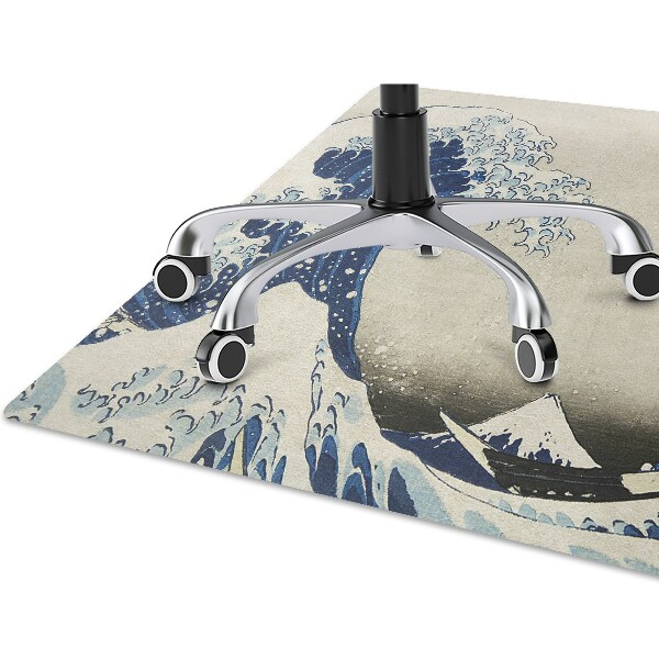 Podložka pod kolečkovou židli japonské umění