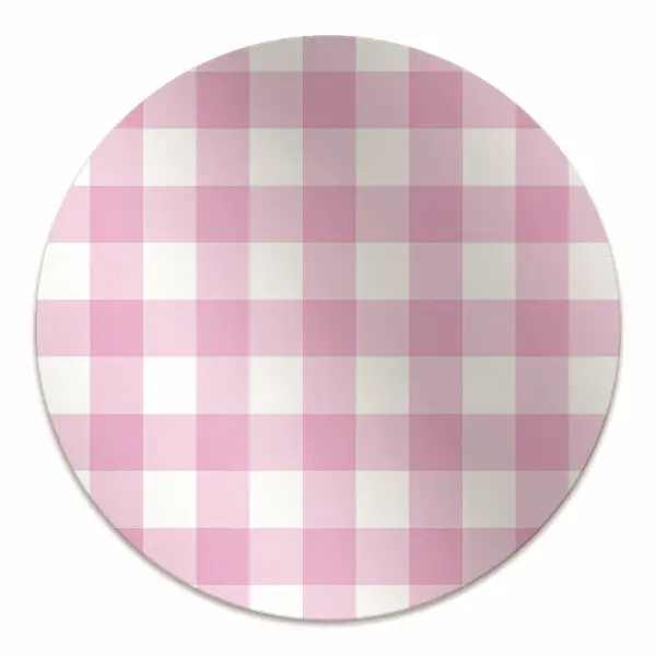 Podložka pod kancelářskou židli pink mřížka