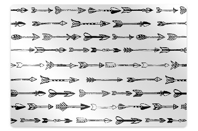 Podložka pod židli šipky geometrický