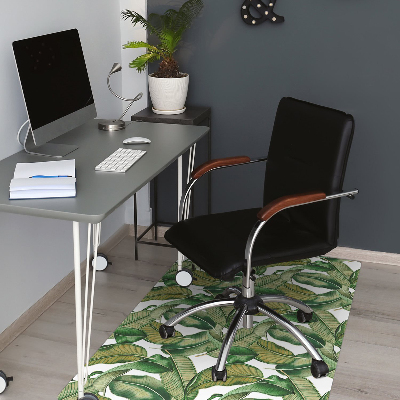 Podložka pod kancelářskou židli listy rostliny