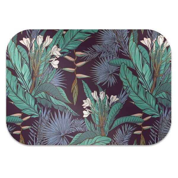 Ochranná podložka pod židli Tropical jungle