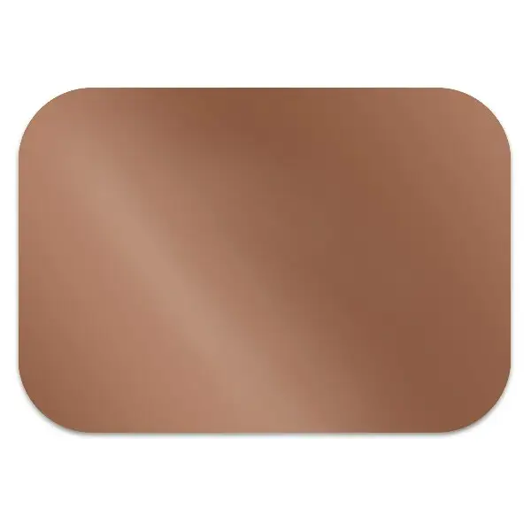 Ochranná podložka pod židli měděná barva