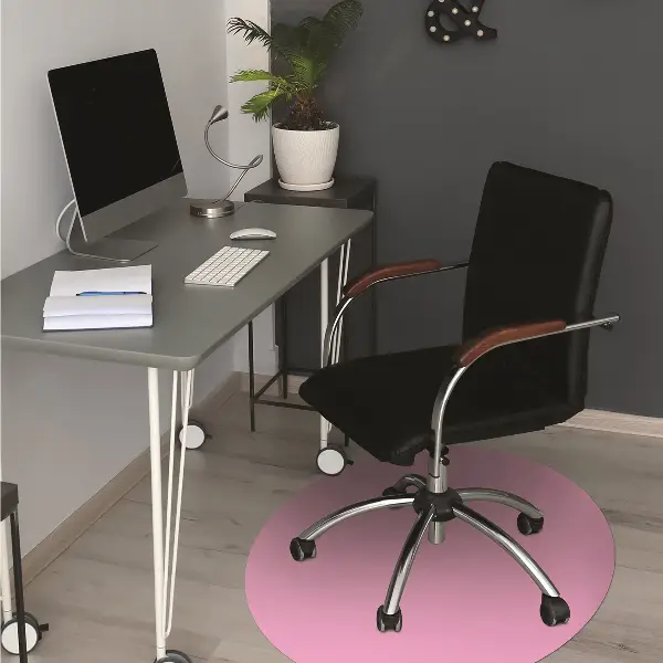 Podložka pod židli Bright růžová barva