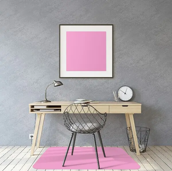 Podložka pod židli Bright růžová barva