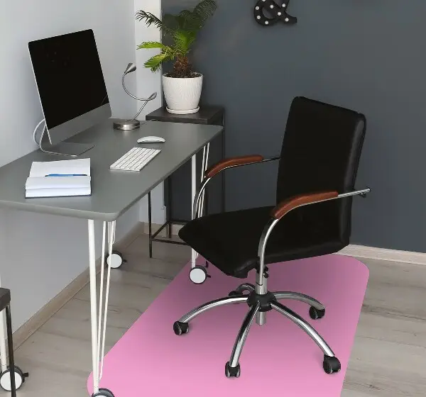 Podložka pod židli Bright růžová barva