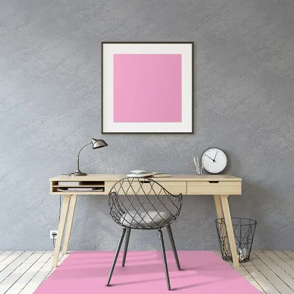 Podložka pod židli Bright růžová barva