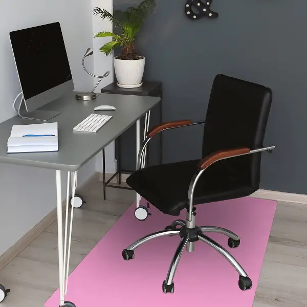Podložka pod židli Bright růžová barva