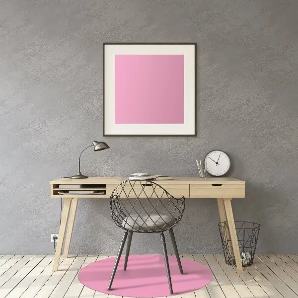 Podložka pod židli Bright růžová barva