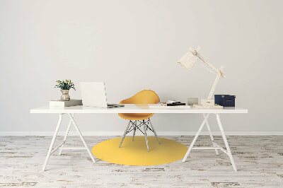 Podložka pod kancelářskou židli Jasně žlutá barva