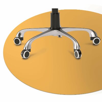 Podložka pod kolečkovou židli barva žlutá