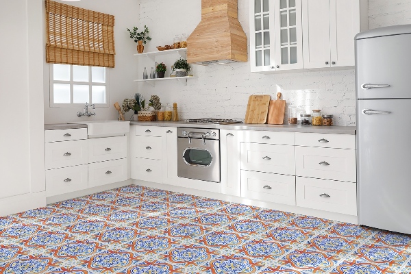 Vinylové panely Grafika ve stylu azulejos