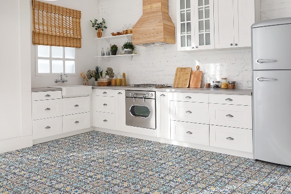 Samolepící vinylové čtverce Arabský patchwork