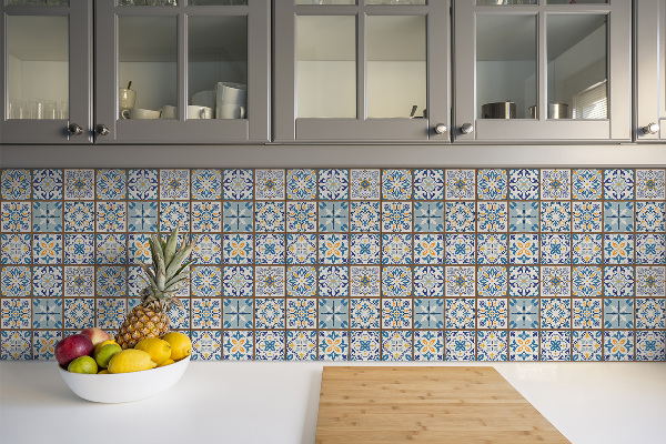 Samolepící vinylové čtverce Arabský patchwork