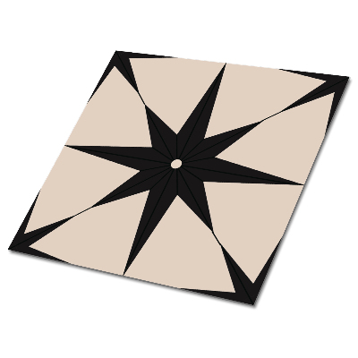 Samolepící vinylové čtverce Hvězda