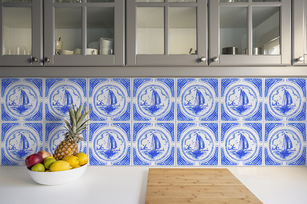 Vinylové obklady dlaždice Loď Azulejos