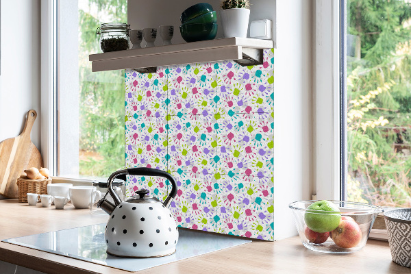 Vinylové panely Otisky rukou
