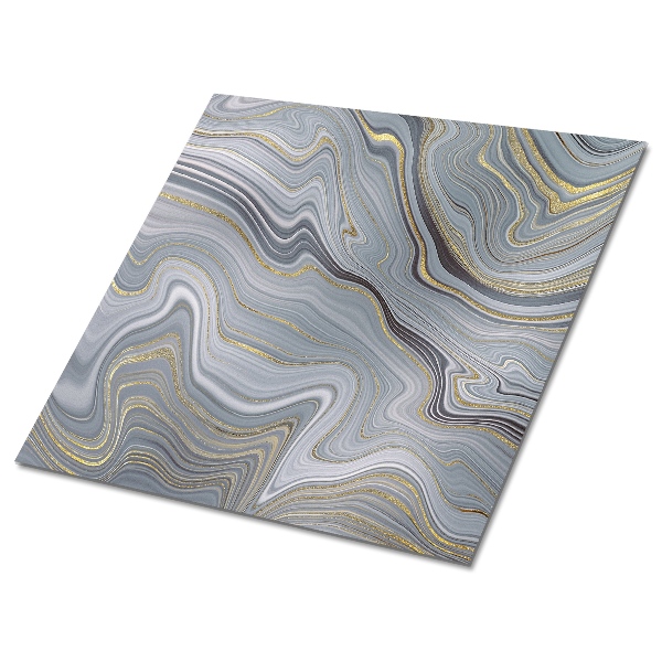 Samolepící vinylové čtverce Mramorové vlny