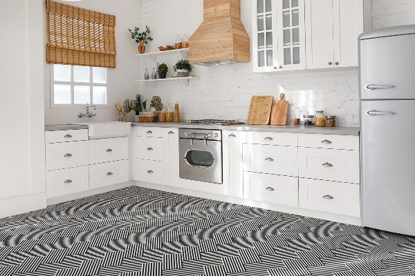 Vinylové obklady dlaždice Geometrické čáry