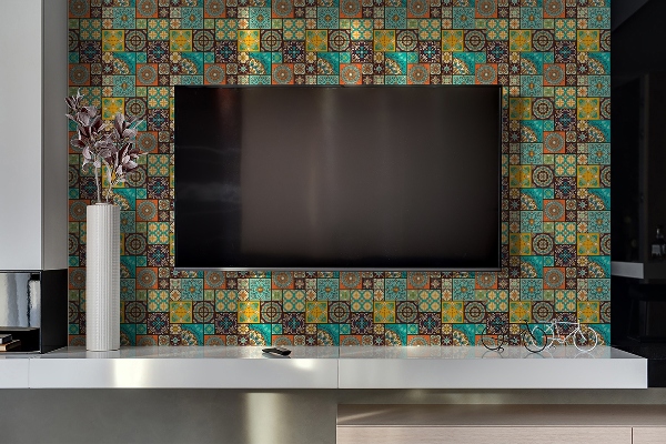 Obkladový panel pvc Kuchynská patchworka