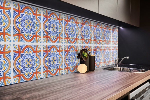 Obkladový panel do kuchyně Grafika azulejos