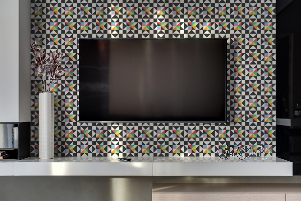Pvc panel do koupelny Geometrický vzor