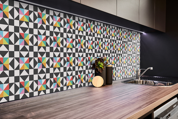 Pvc panel do koupelny Geometrický vzor