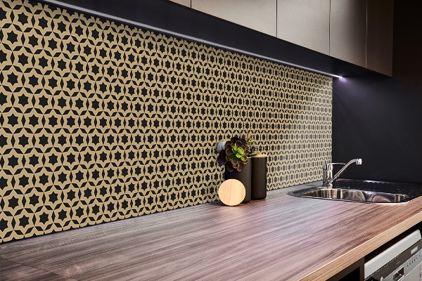 Obkladový panel do interiéru Geometrické hviezdy