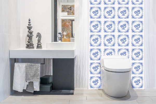 Obkladový panel do interiéru Azulujos kvet