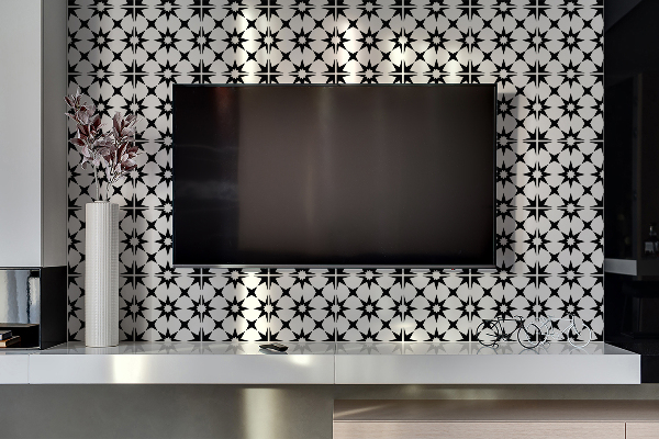 Panel na zeď Geometria hviezd