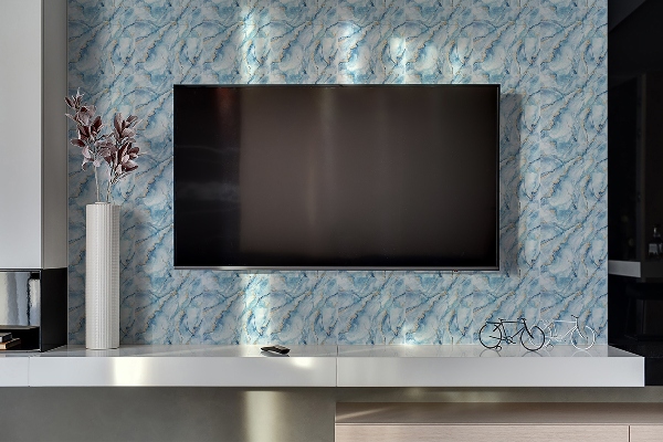 Panel na zeď Zimný mramor