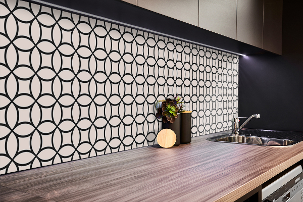 Obkladový panel na stěnu Geometrické kolesá