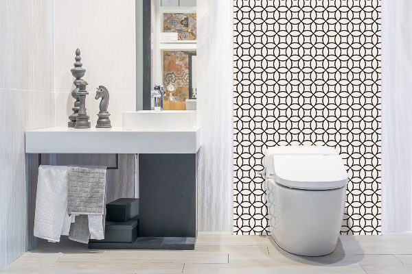 Obkladový panel na stěnu Geometrické kolesá