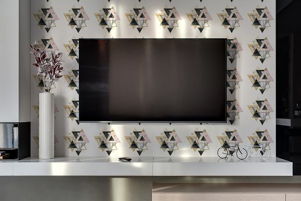Obkladový panel Podlahový panel geometrického trojuholníka