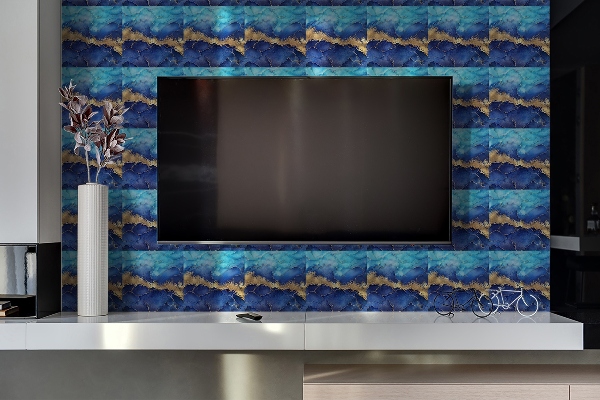 Obkladový panel do kuchyně Mramorové more
