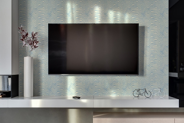 Pvc panel do koupelny Abstraktné vlny